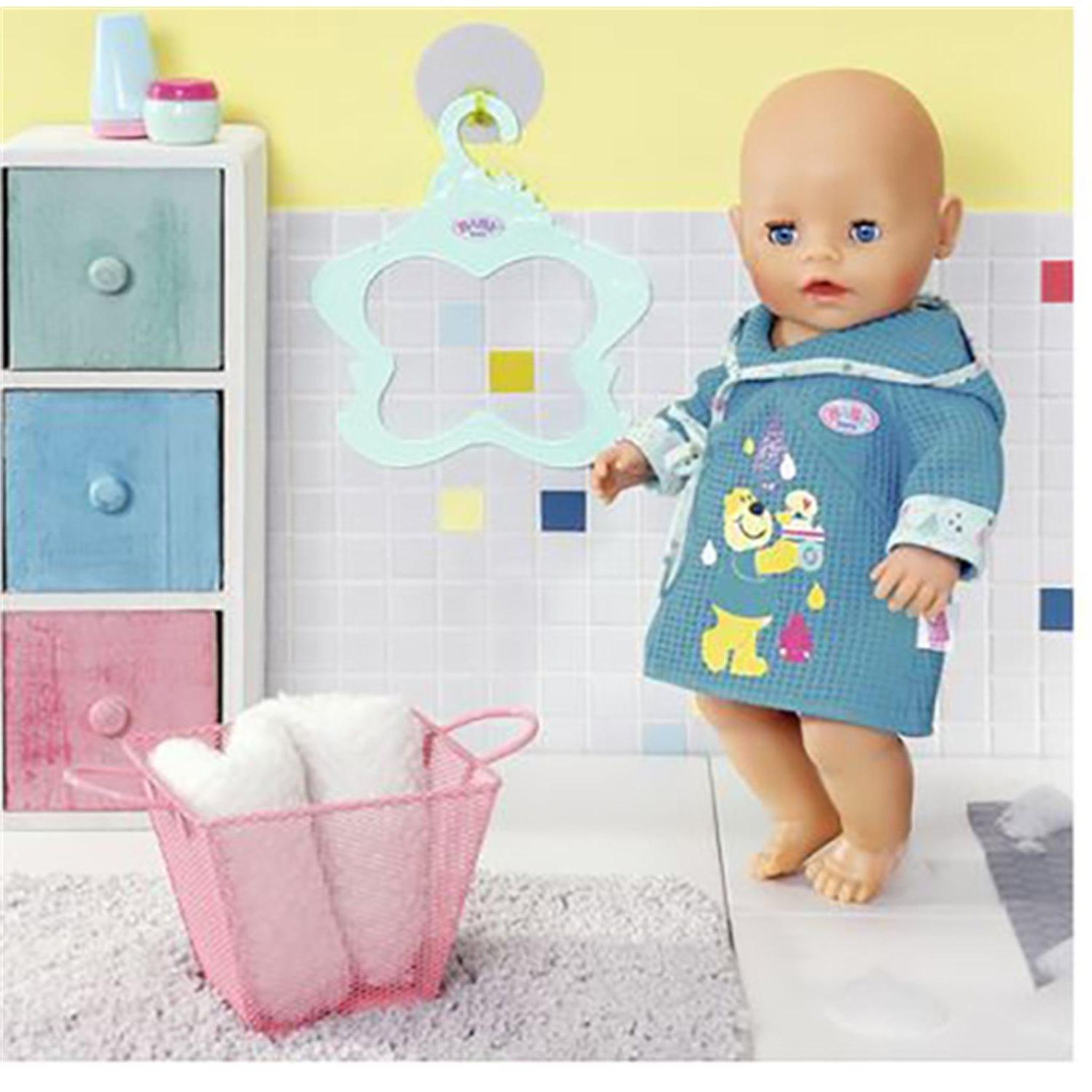 Voir la diapositive 2 : Zapf Creation BABY Born Peignoir pour poupée de 43cm