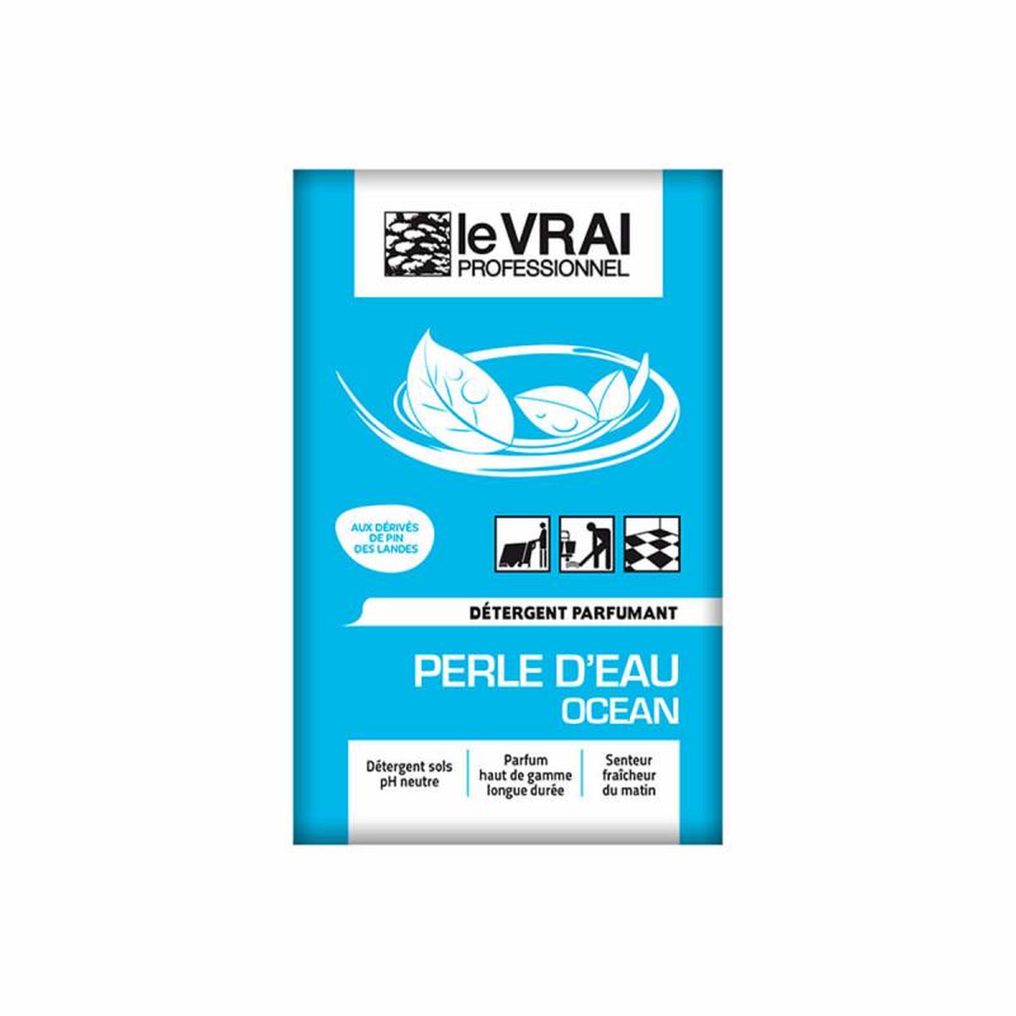 Voir la diapositive 2 : Le vrai professionnel Détergent le vrai professionnel perle d'eau 5l
