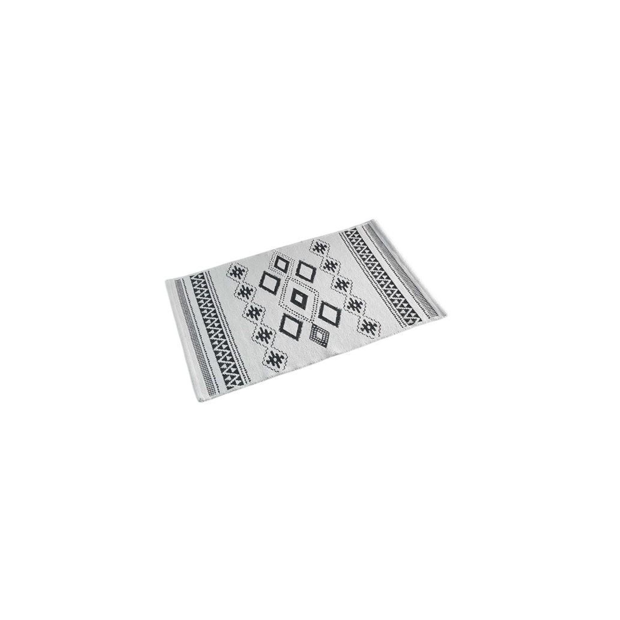 Eden Tapis rectangle coton jacquard inca