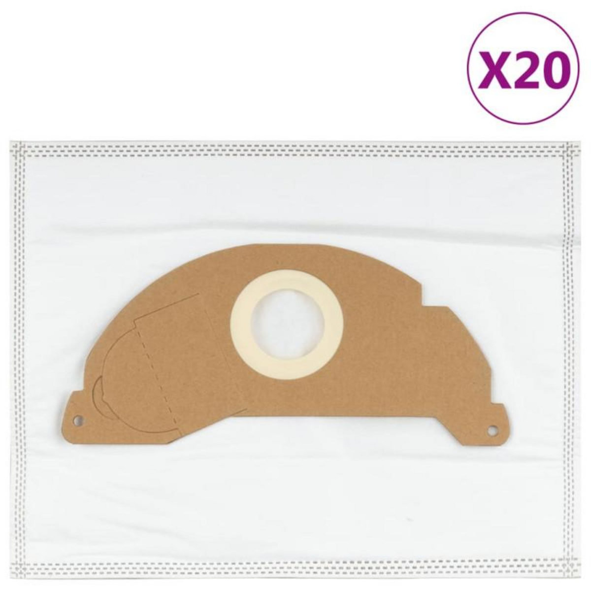 VIDAXL Sacs d'aspirateur pour Kärcher A2004 20 pcs