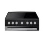 Voir la diapositive 4 : Fagor Cuisinière vitrocéramique 62l 4 feux noir - FACV3004N