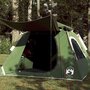 Voir la diapositive 1 : VIDAXL Tente de camping a dome 4 personnes vert liberation rapide