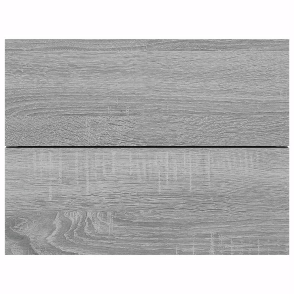 VIDAXL Table de chevet Sonoma gris 40x30x30 cm Bois d'ingenierie