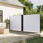 Voir la diapositive 1 : VIDAXL Auvent lateral retractable blanc 180x600 cm