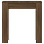 Voir la diapositive 4 : VIDAXL Table a dîner Chene marron 140x74,5x76 cm Bois d'ingenierie