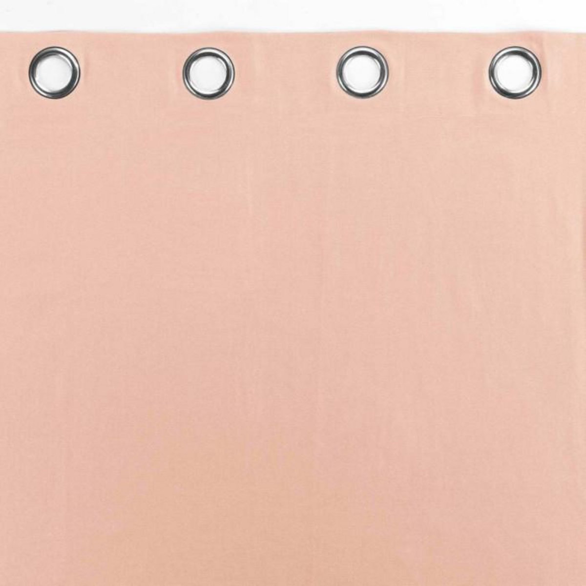 Paris Prix Rideau à Œillets  Panama  140x240cm Rose Poudré
