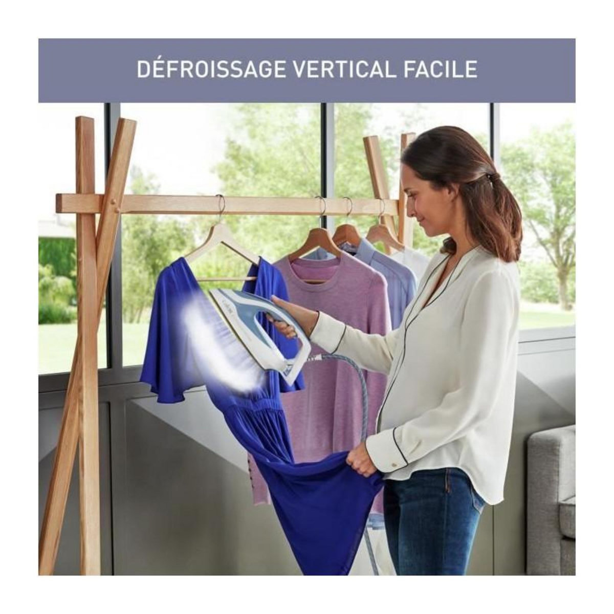 CALOR CALOR Pro Express Ultimate Centrale vapeur, Pression 7,6 bars, Débit vapeur 155 g/min, Fonction pressing 580 g/min YY5357FC