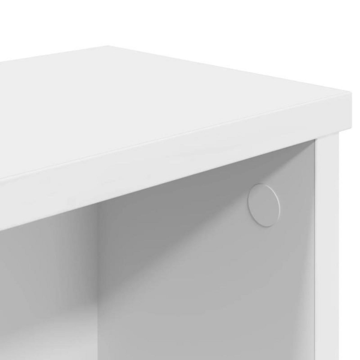 VIDAXL Étagère de cuisine empilable blanc 60x15x16cm bois d ingénierie