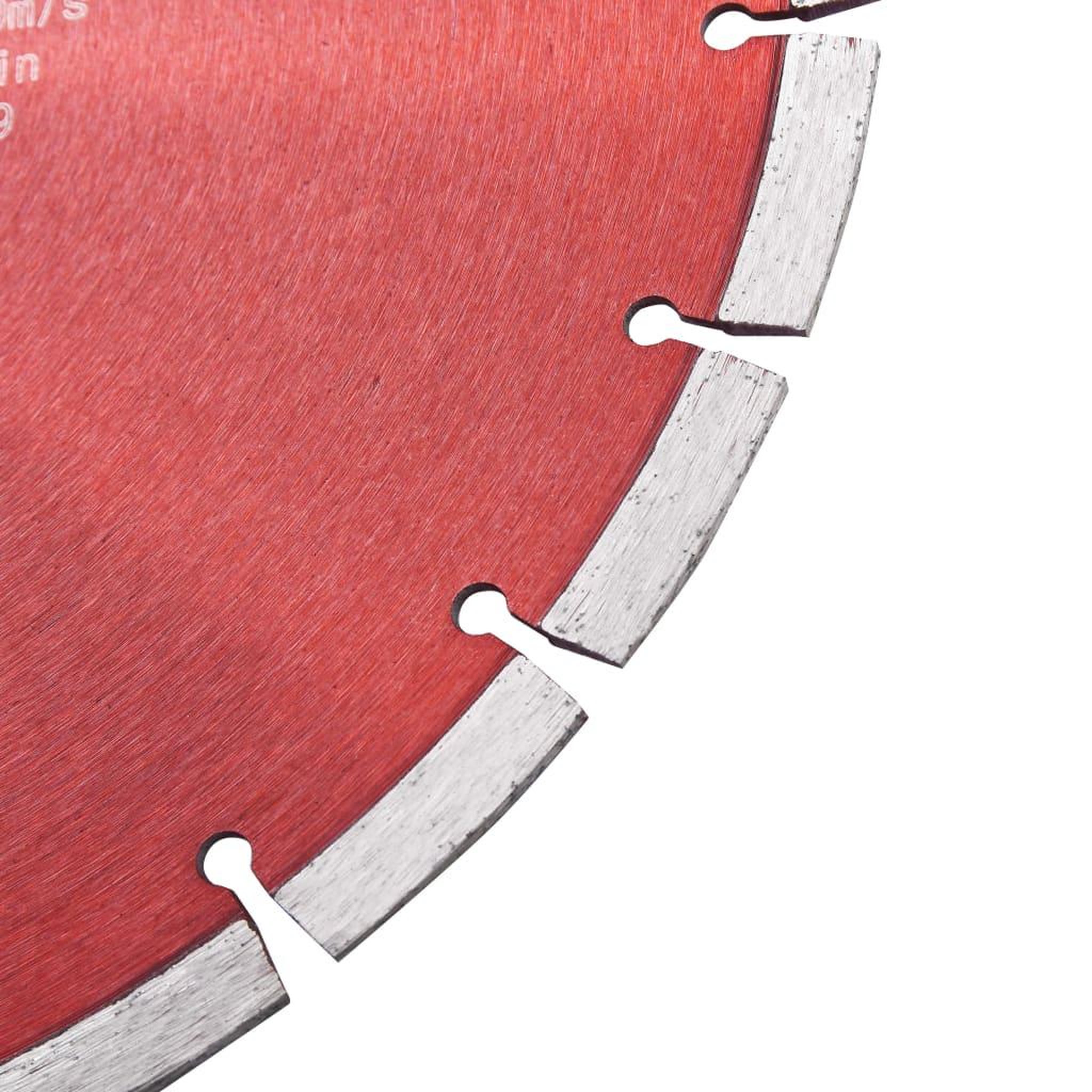 Voir la diapositive 3 : VIDAXL Disque de coupe diamante Acier 300 mm