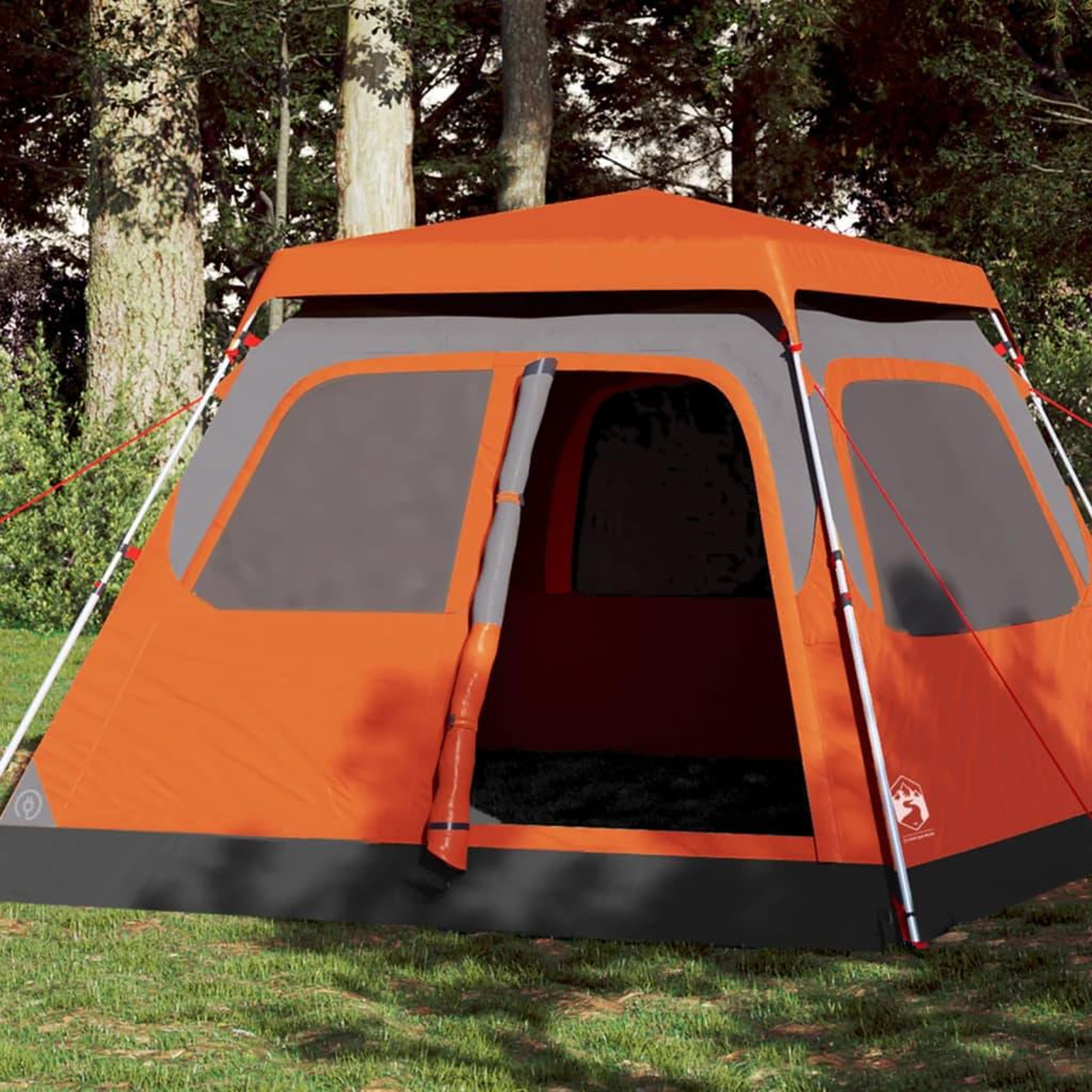 VIDAXL Tente de camping a dome 4 personnes liberation rapide