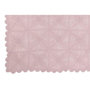 Voir la diapositive 2 : Paris Prix Nappe Déco en Coton  Dentelle  130x180cm Rose Mauve
