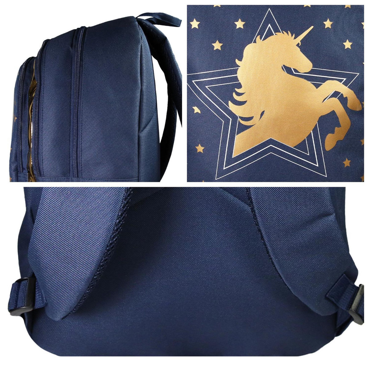 Bagtrotter Sac à dos Cybel  bleu marine 2 compartiments – bagtrotter