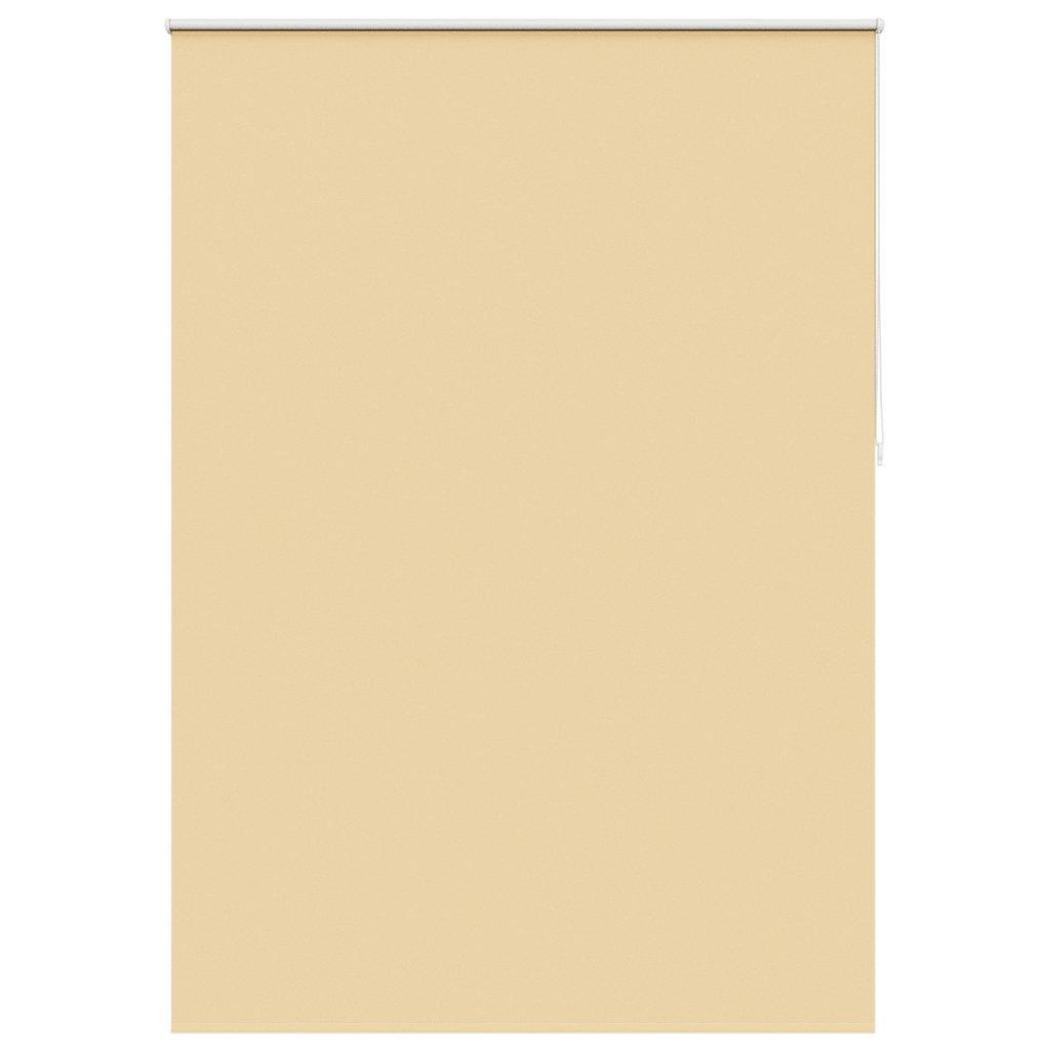 Voir la diapositive 2 : VIDAXL Store enrouleur occultant 164,4 x 230 cm, largeur du tissu 160 cm, beige