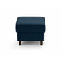 Voir la diapositive 5 : LISA DESIGN Jake - pouf en velours côtelé - pieds bois foncé