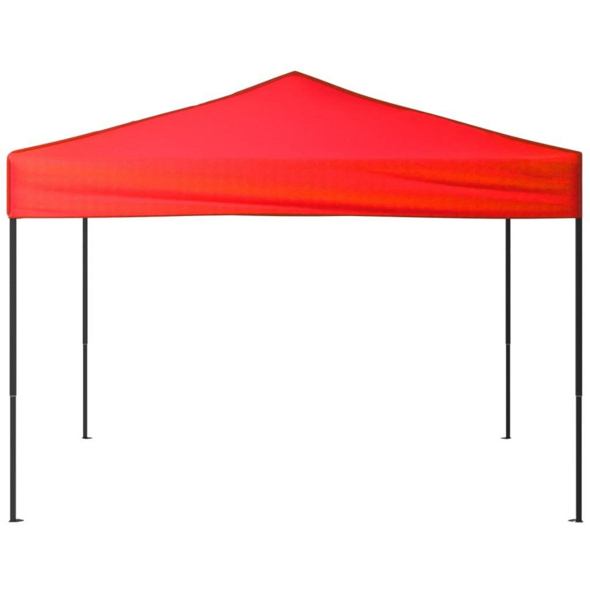 VIDAXL Tente de reception pliable Rouge 3x3 m