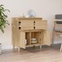 Voir la diapositive 3 : VIDAXL Buffet Chene sonoma 60x35x70 cm Bois d'ingenierie