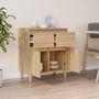 Voir la diapositive 3 : VIDAXL Buffet Chene sonoma 60x35x70 cm Bois d'ingenierie