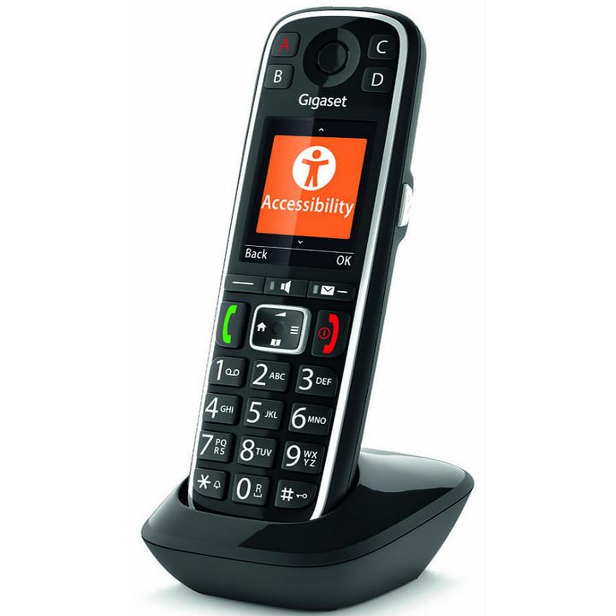 Voir la diapositive 5 : GIGASET Téléphone sans fil dect noir - gigae720hxnoir