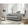 Voir la diapositive 1 : Canapé convertible  140 cm système couchage express 3 places en tissu TAMY