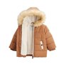 Voir la diapositive 3 : Petit Béguin Doudoune enfant imperméable doublée sherpa avec capuche Chincha