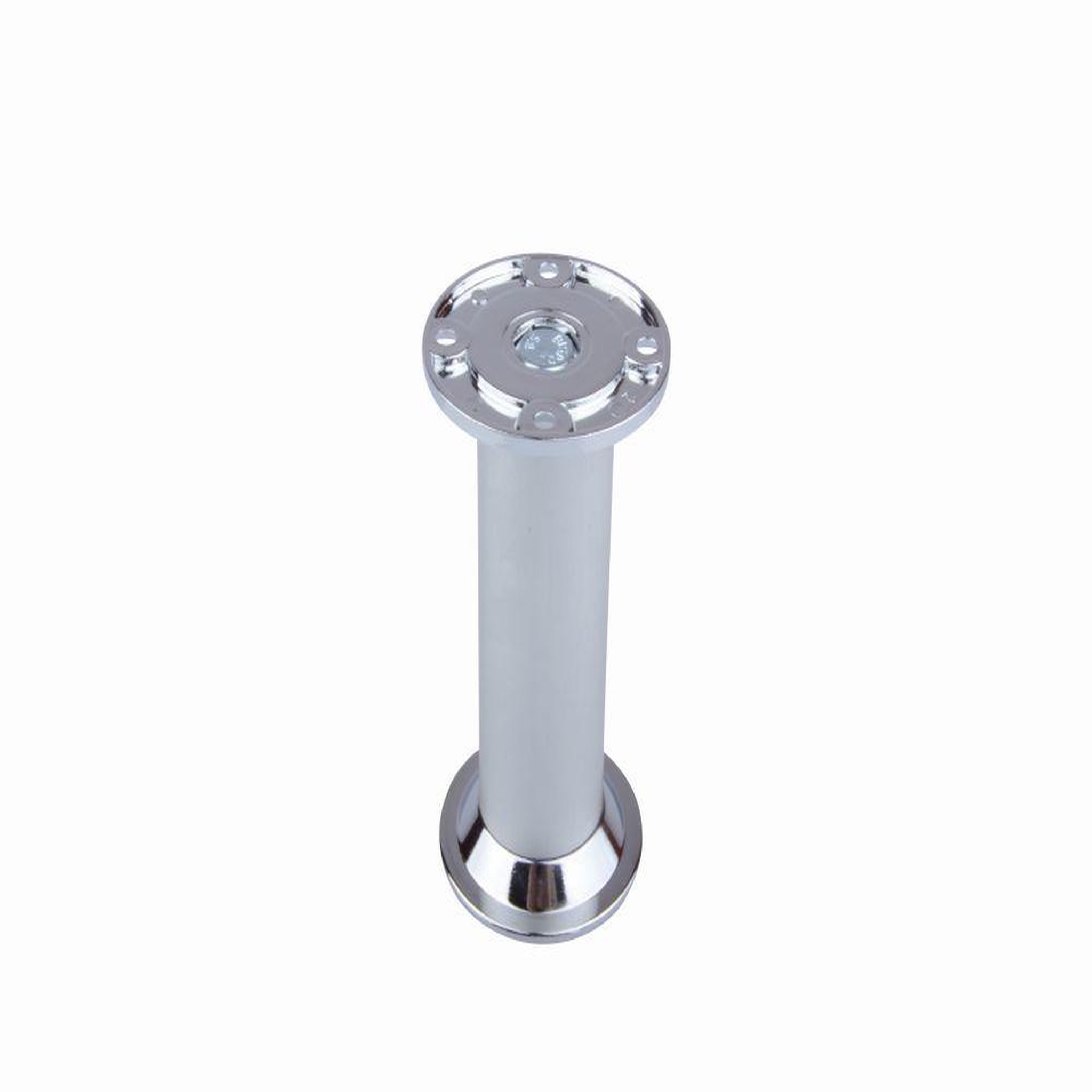 CENTRALE BRICO Pied de meuble fa007 100 mm réglable chrome mat/brillant