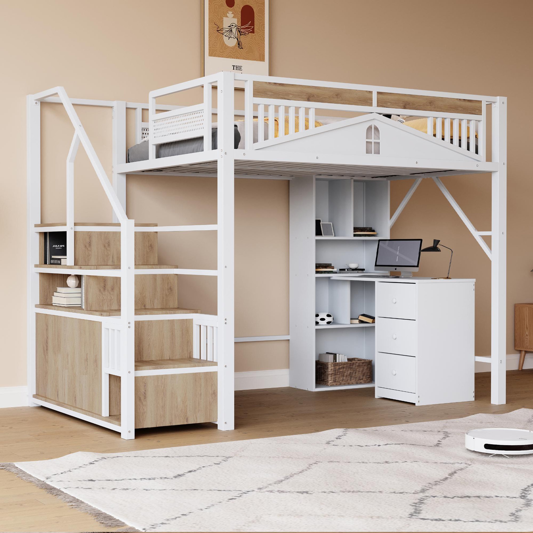 Voir la diapositive 4 : MERAX Lit mezzanine