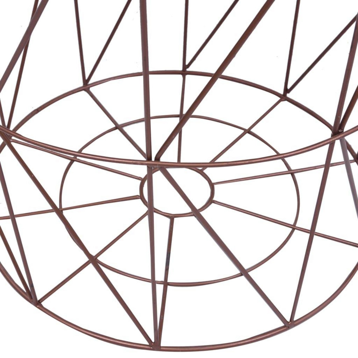 VIDAXL Table basse Cuivre Ø 47 cm