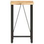 Voir la diapositive 2 : VIDAXL Table de bar 60x60x107 cm Bois de manguier brut