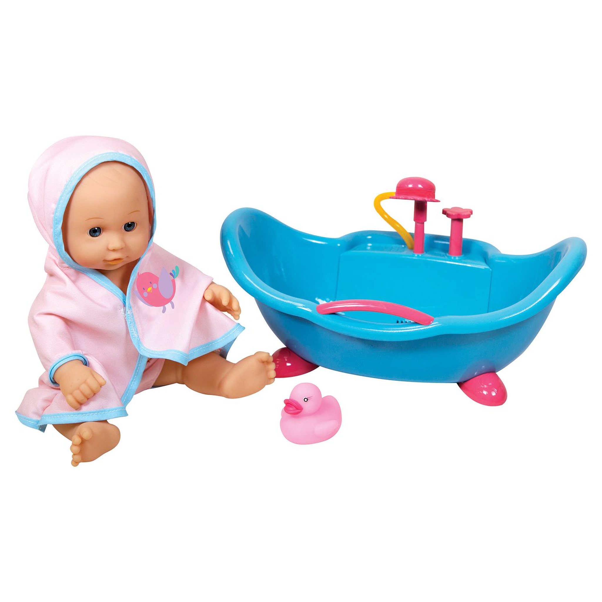 Voir la diapositive 1 : One Two Fun Poupon et ses accessoires de bain 