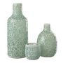 Voir la diapositive 2 : Paris Prix Vase Mosaïque en Verre  Jacob  26cm Vert