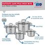 Voir la diapositive 3 : ELO Ensemble de 2 Poêles de cuisson 24 et 32 cm et 4 faitouts 12, 14, 16 et 20 cm Elo Profi Citrin