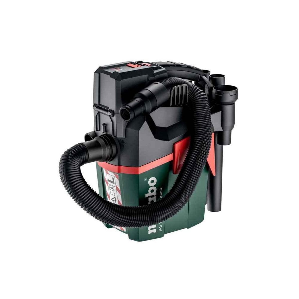 METABO SAS Aspirateur 18 V AS 18 L PC Compact - Pick+Mix (sans batterie)