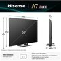 Voir la diapositive 5 : Hisense TV QLED 50A7Q 2025-50 pouces (126cm)