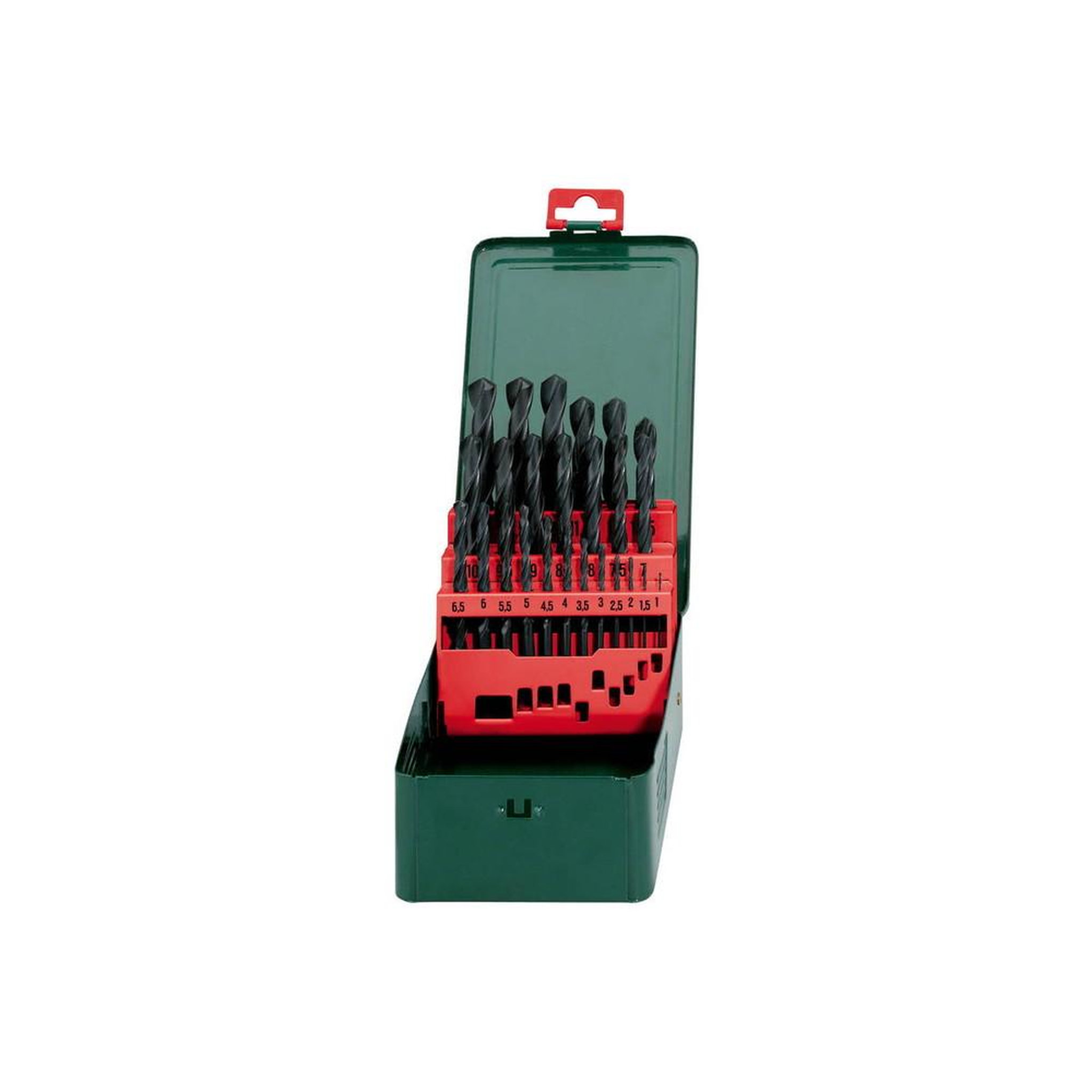 METABO SAS Coffret de 25 forets  à métaux en acier rapide HSS-R SP
