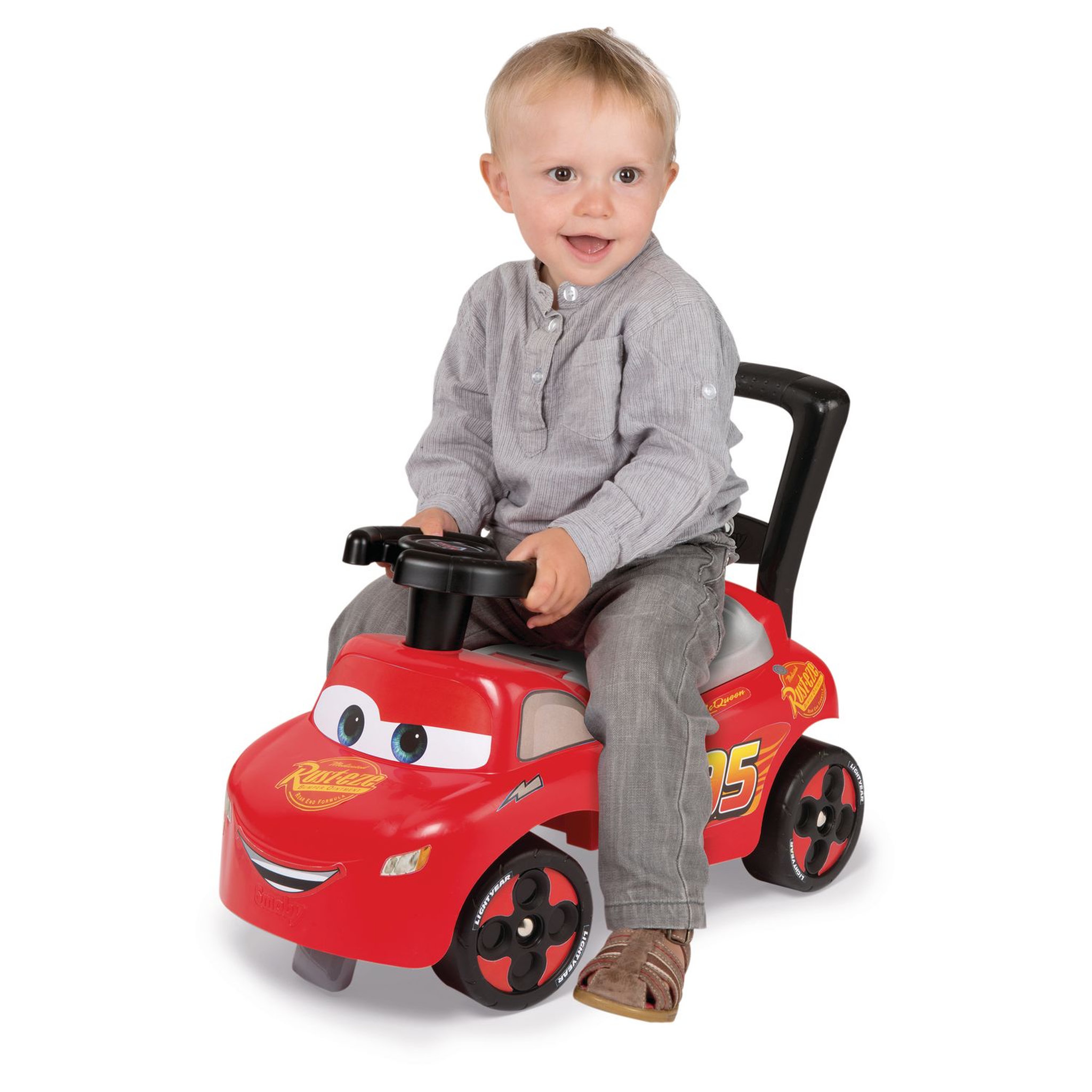 Voir la diapositive 3 : SMOBY Porteur auto - Disney cars 3 