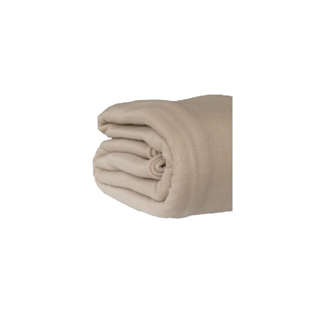 VANDERSICKEL Couverture polaire 220x240 gris perle