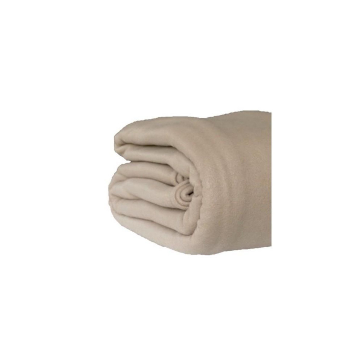 VANDERSICKEL Couverture polaire 220x240 gris perle