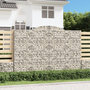 Voir la diapositive 1 : VIDAXL Paniers a gabions arques 8 pcs 300x50x200/220 cm Fer galvanise