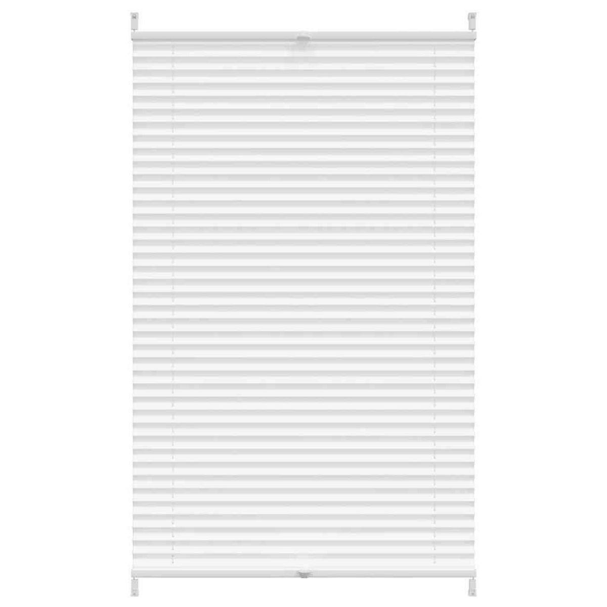 VIDAXL Store plisse 80x100 cm Blanc