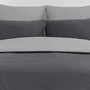 Voir la diapositive 3 : Sensei Maison Housse de couette bicolore en percale coton DOZMARY