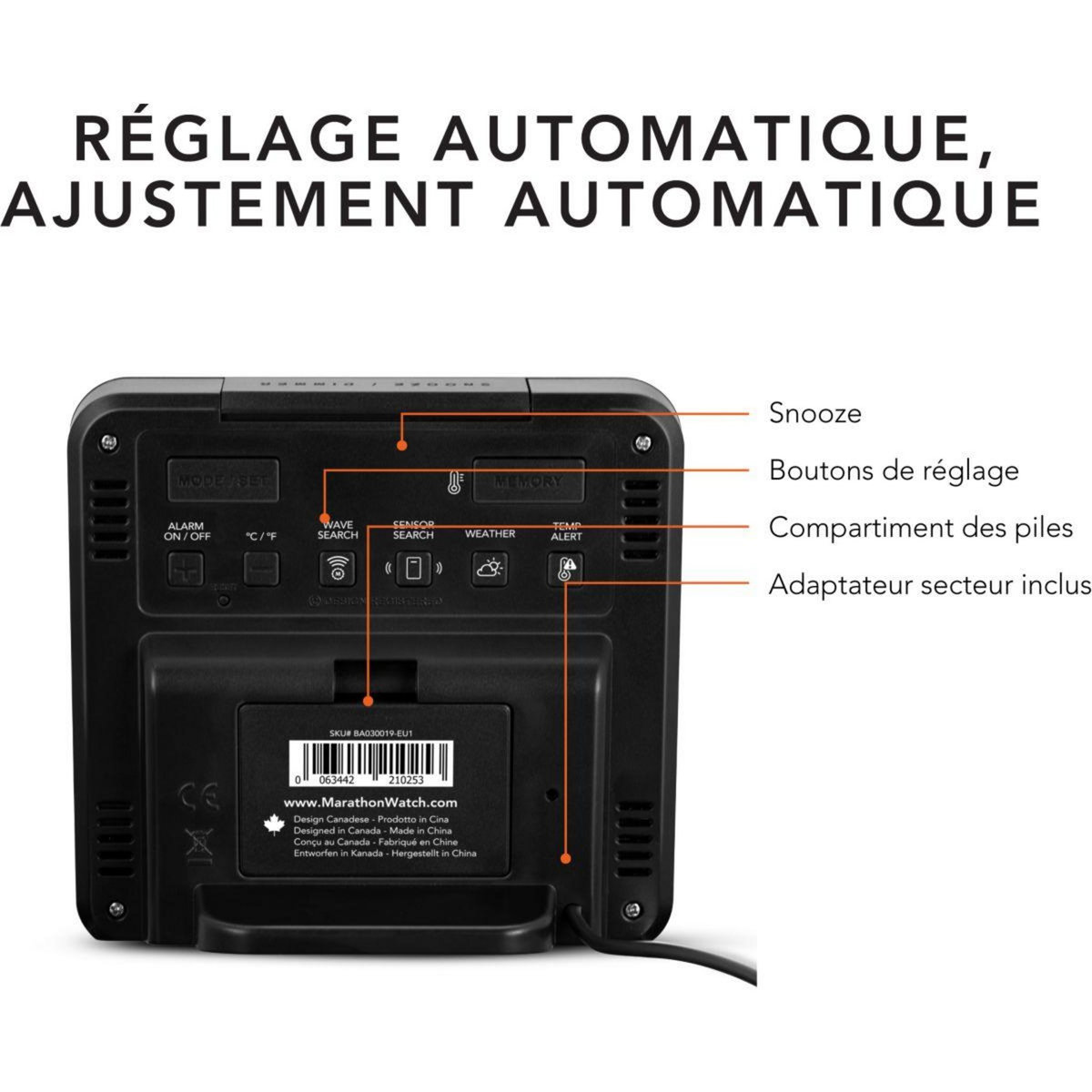 MARATHON Station météo MW Berlin