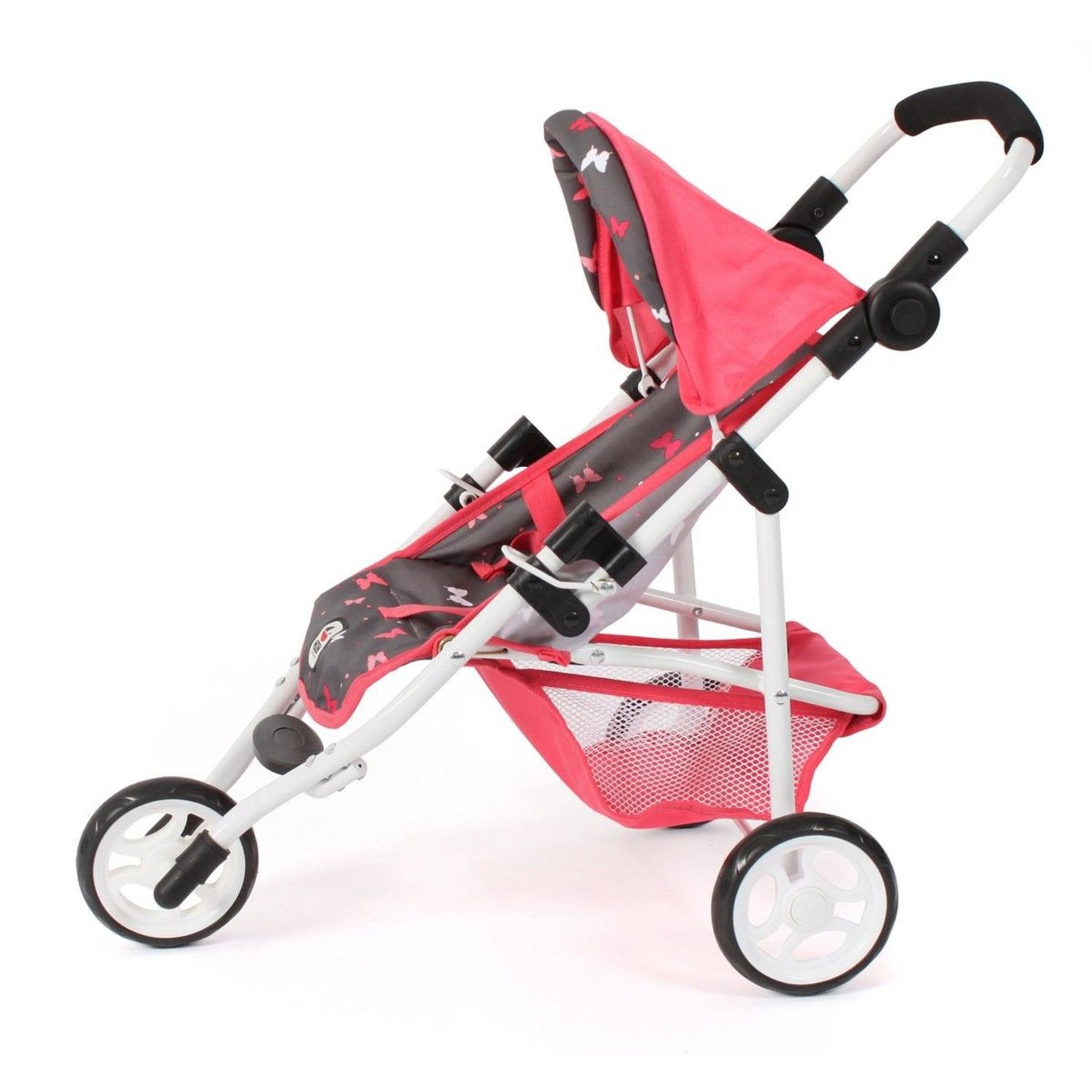 Voir la diapositive 2 : BAYER CHIC 2000 Poupées Jogging-Buggy LOLA - Corail papillon
