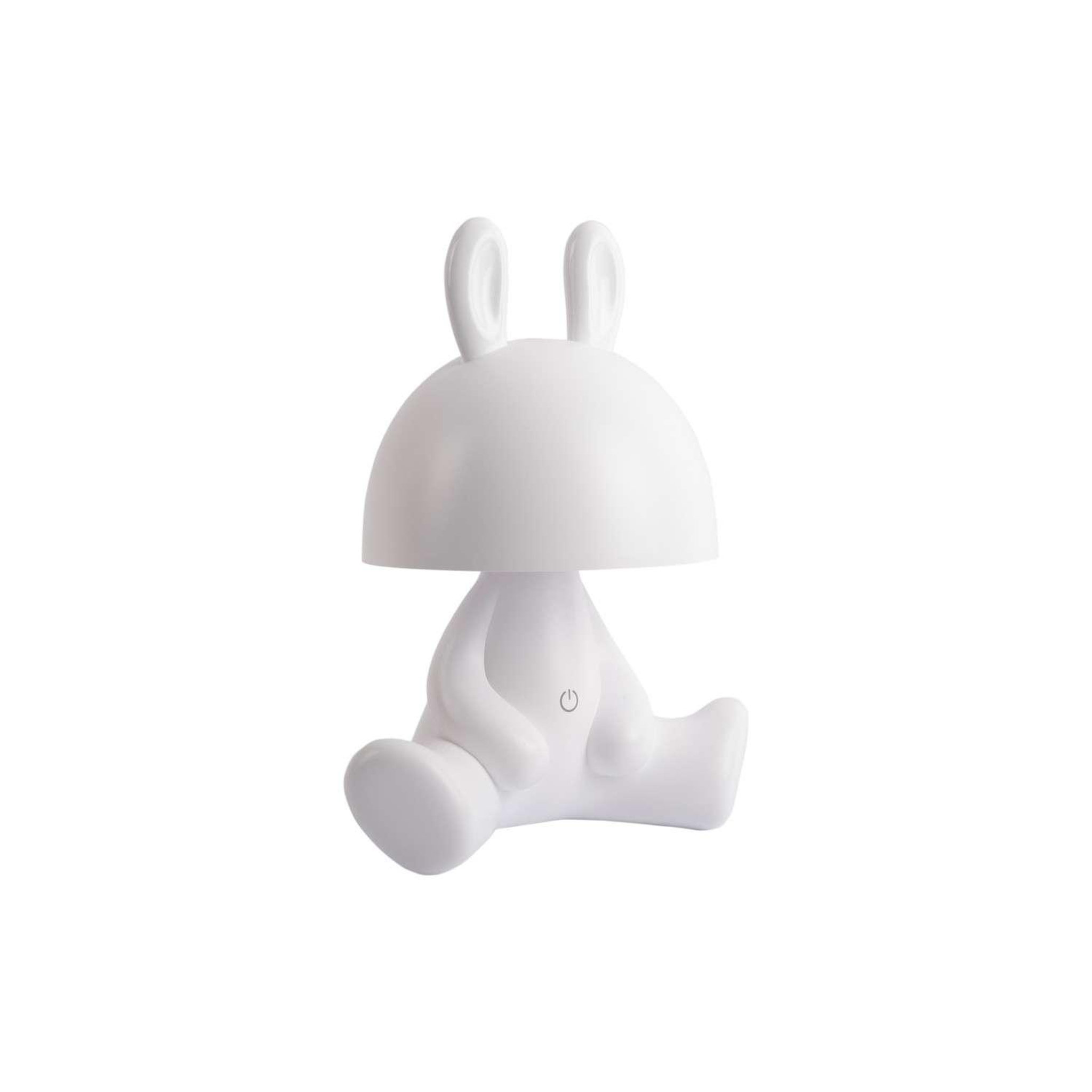 Voir la diapositive 3 : Leitmotiv Lampe pour enfant lapin - blanc
