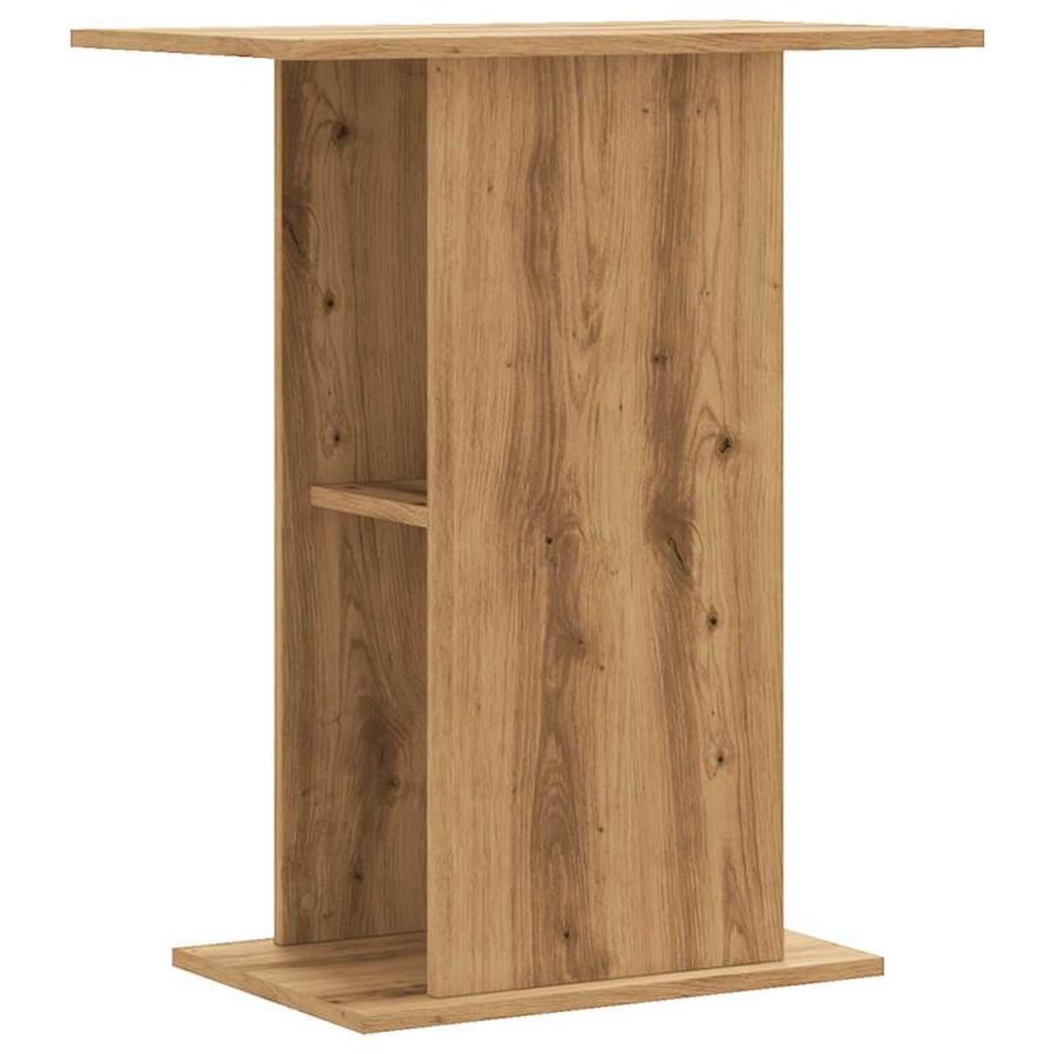 Voir la diapositive 6 : VIDAXL Support pour aquarium chêne artisanal 36x60,5x72,5 cm