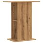 Voir la diapositive 6 : VIDAXL Support pour aquarium chêne artisanal 36x60,5x72,5 cm