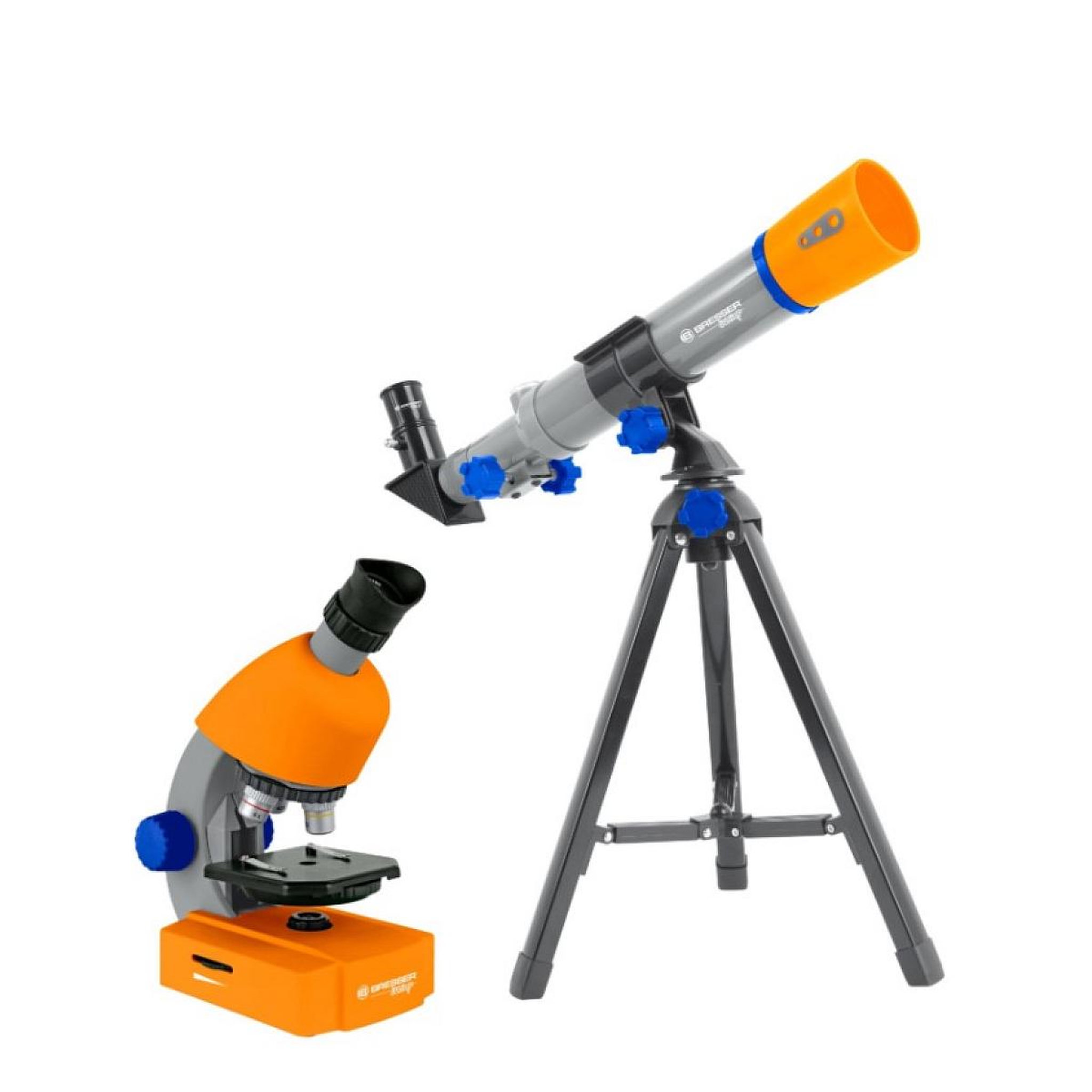 Voir la diapositive 1 : Bresser Set Microscope  and  Télescope  Junior