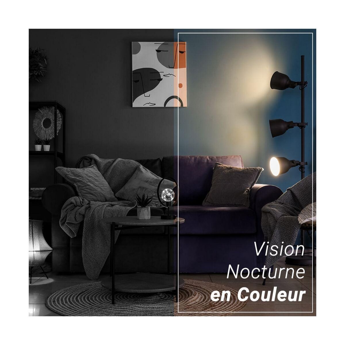 EZVIZ Caméra de surveillance Wifi H6C PRO 3K