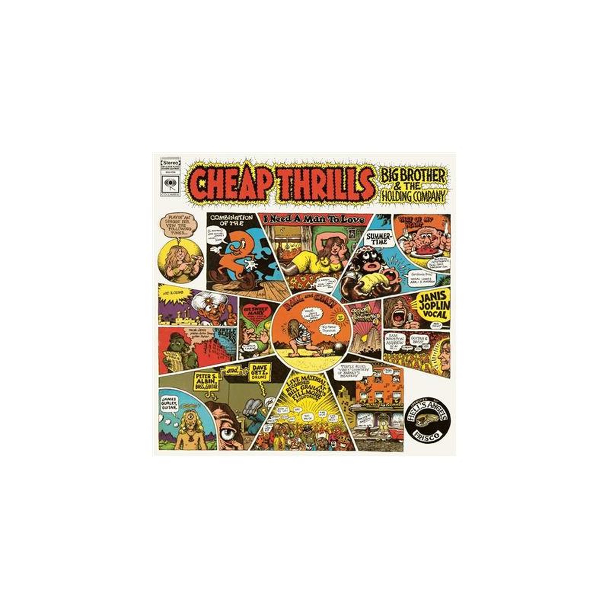 SONY Album vinyle 33t 30 cm cheap thrills big brother & holding company - rock