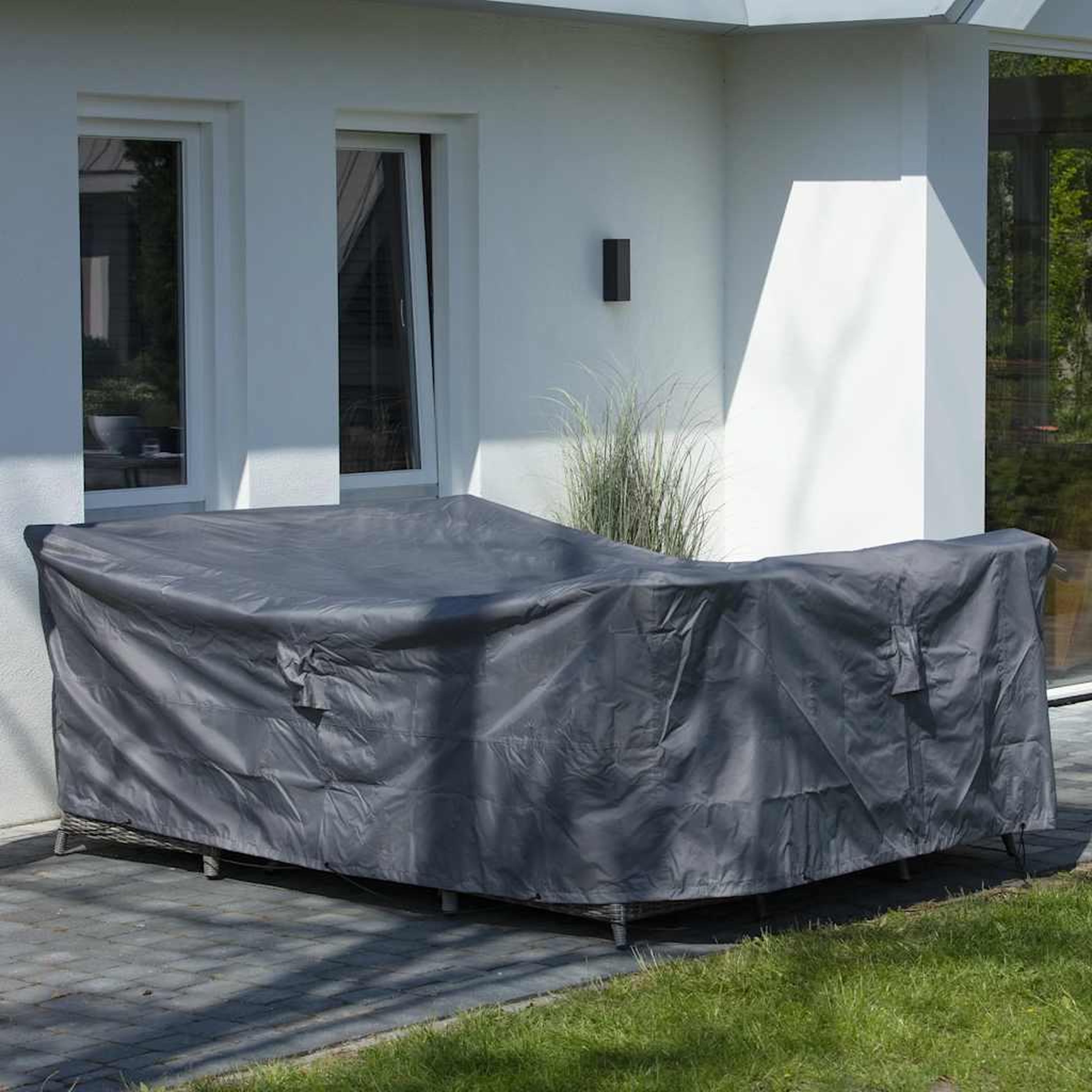 Voir la diapositive 2 : MADISON Madison Housse de meubles d'exterieur 180 x 190 x 85 cm Gris