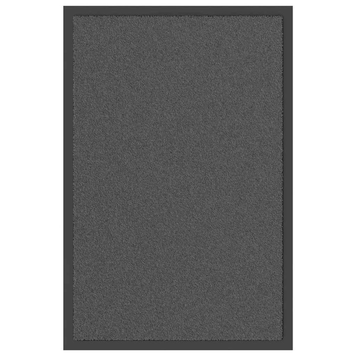 VIDAXL Paillasson Anthracite 40x60 cm